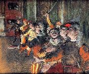 Edgar Degas The Chorus (1876) by Edgar Degas oil painting